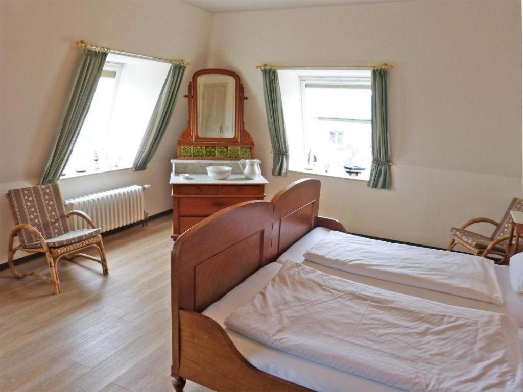 Postel nebo postele na pokoji v ubytování Sonnenschein-Therese-10
