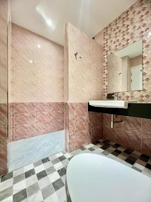 Koupelna v ubytování Napdown Resort Trat นับดาว รีสอร์ท ตราด