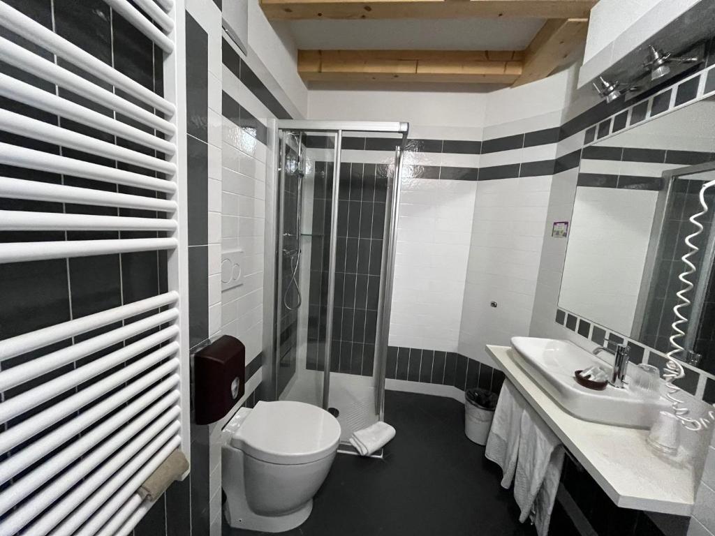 Koupelna v ubytování B&B Seventy Design