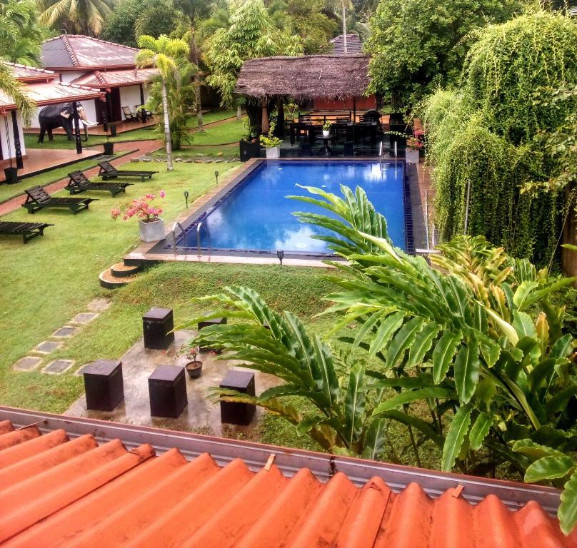 an image of a swimming pool in a resort at coco cabana in Bentota