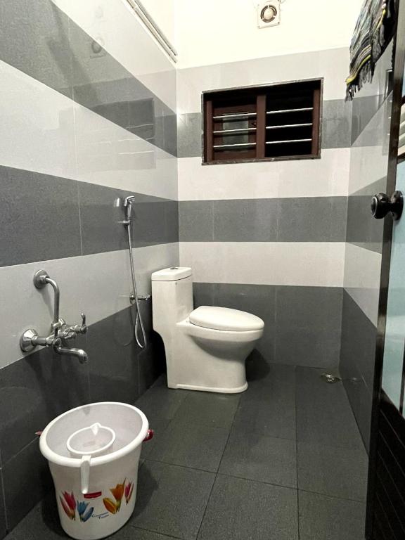 Koupelna v ubytování Evaa Homes
