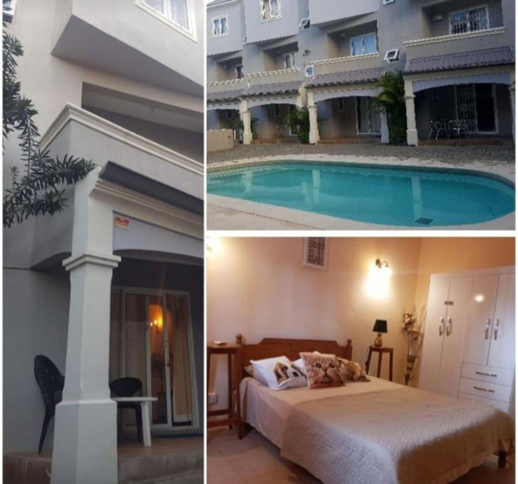 Πισίνα στο ή κοντά στο Sunshine Luxurious Villa:4 mins walk from beach