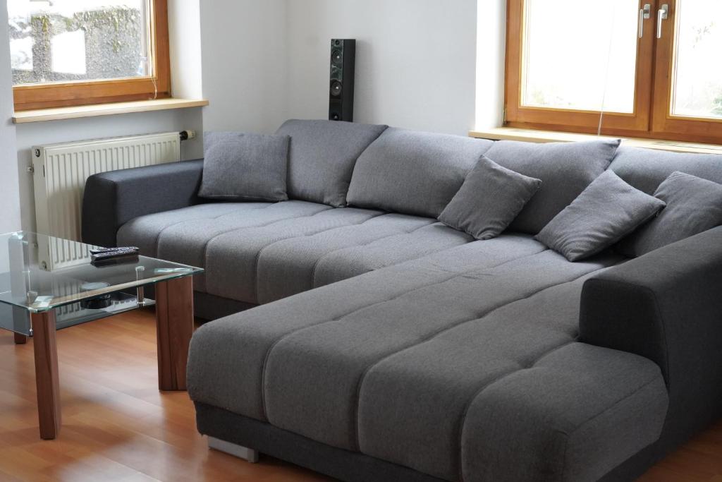 Posezení v ubytování Ferienwohnung "Seaside"