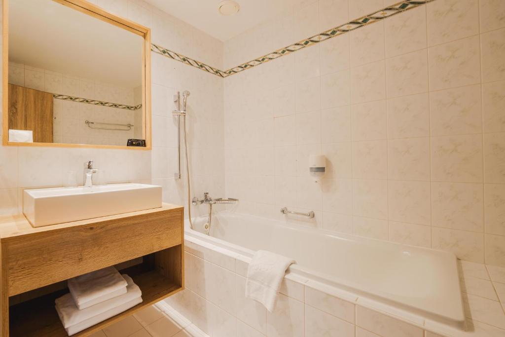 Vannituba majutusasutuses Rodinný Hotel Hubert High Tatras