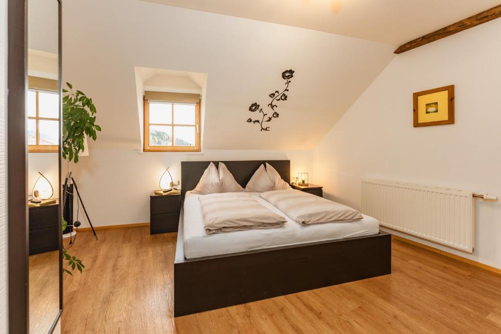 Posteľ alebo postele v izbe v ubytovaní Apartments Altstadtflair