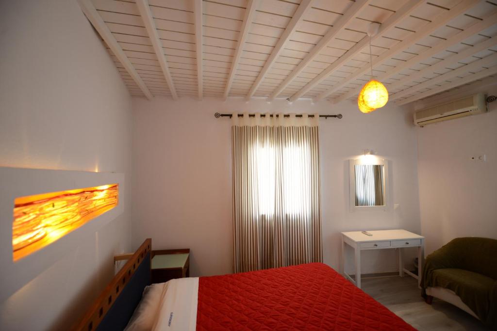 Voodi või voodid majutusasutuse Andriani's Guest House toas