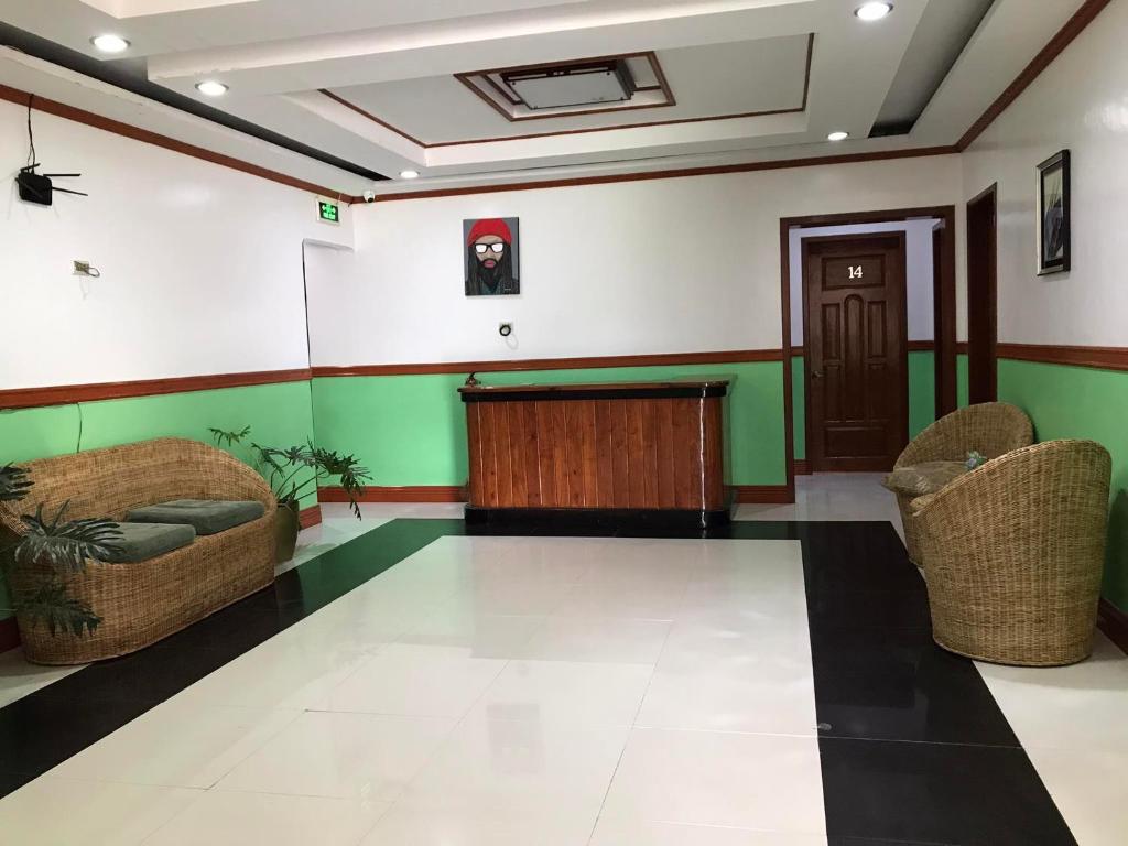 Vstupní hala nebo recepce v ubytování SG Hotel