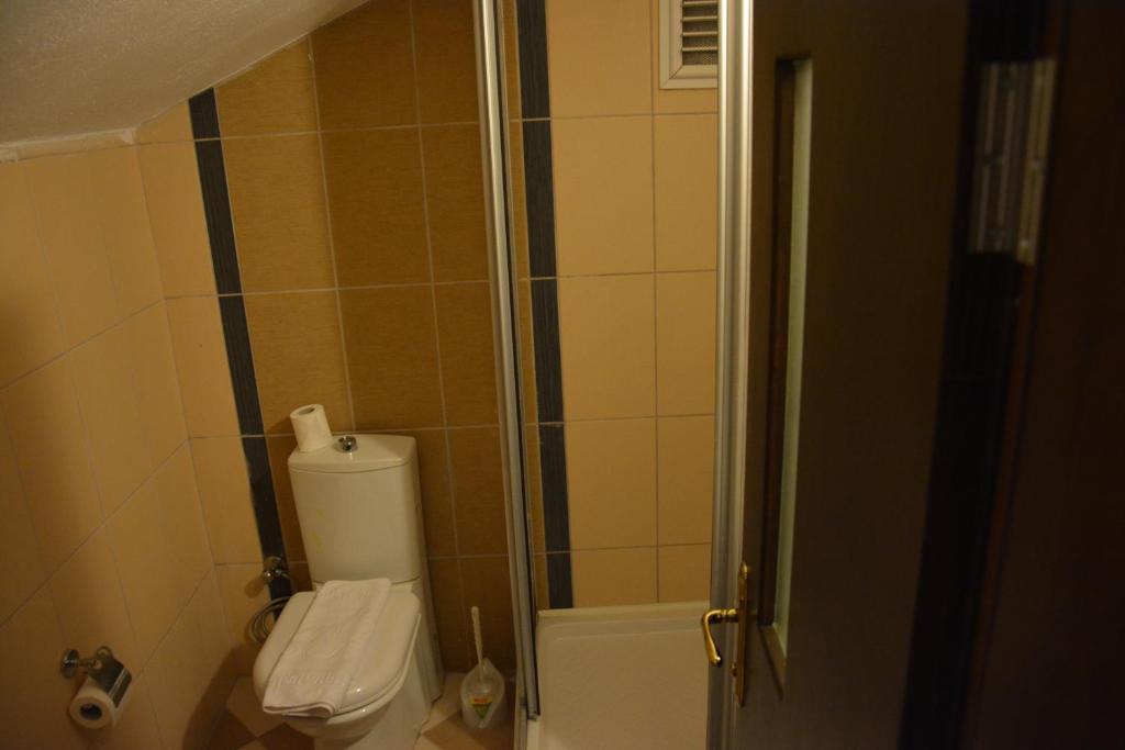 Koupelna v ubytování Yavuzhan Hotel