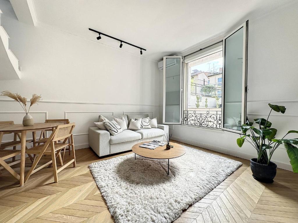 Posedenie v ubytovaní Cannes : Duplex à 5 minutes à pied du Palais des Festivals