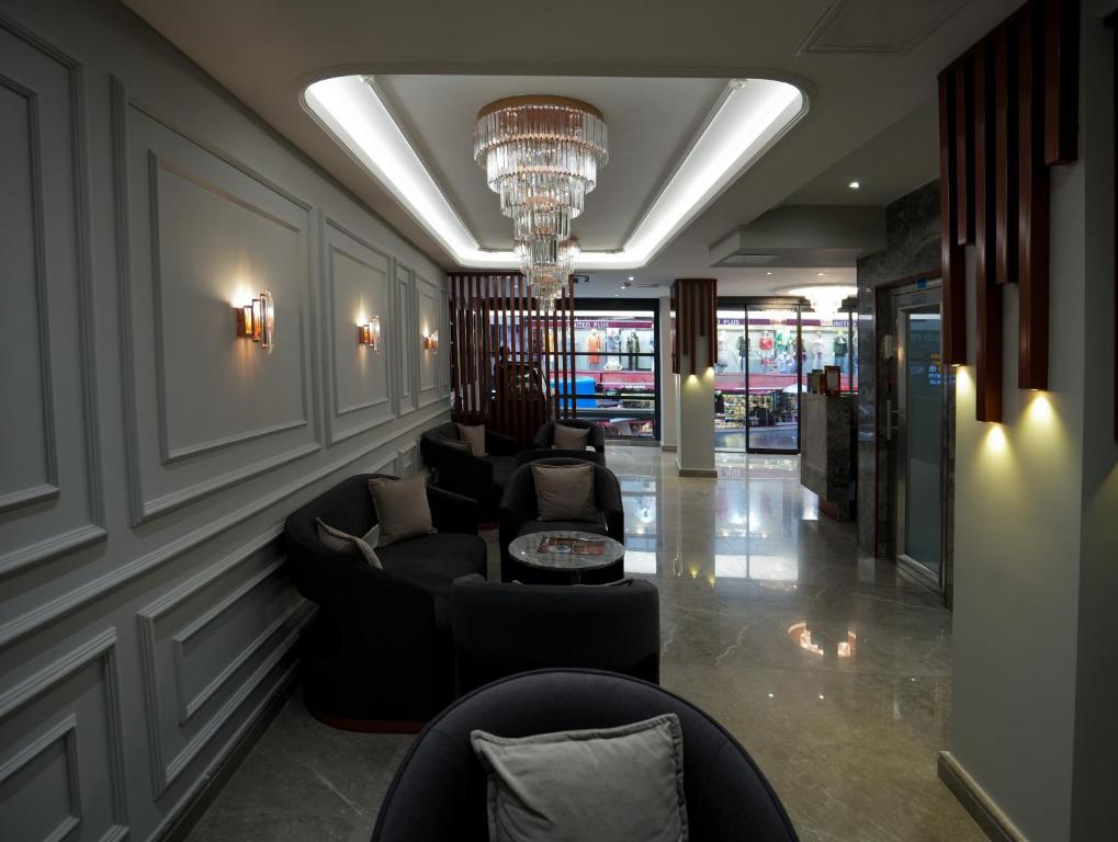 Posezení v ubytování Zalel Hotels Laleli