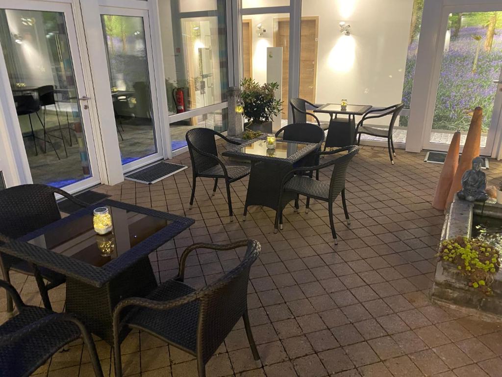 Posezení v ubytování Atrium Garni