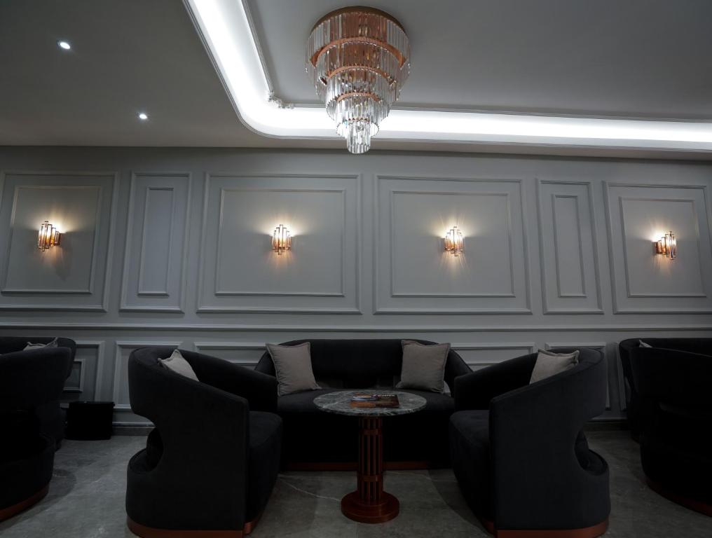 Posezení v ubytování Zalel Hotels Laleli