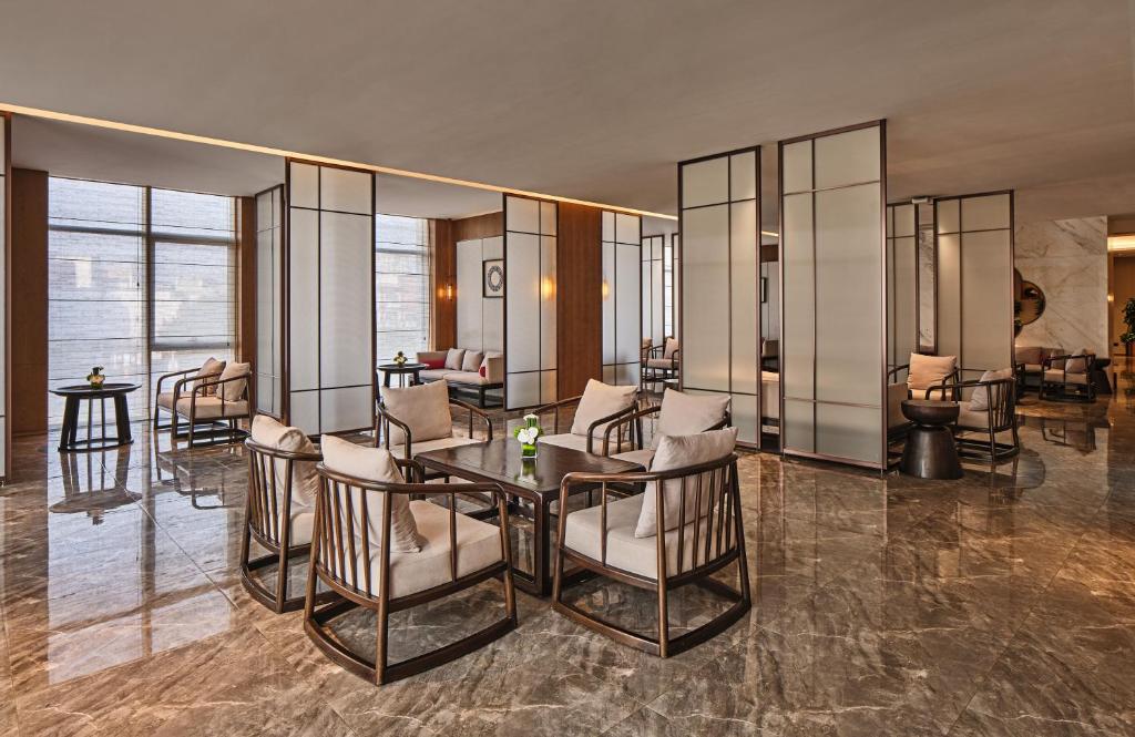 Crowne Plaza Chengdu Wuhou by IHGにあるシーティングエリア