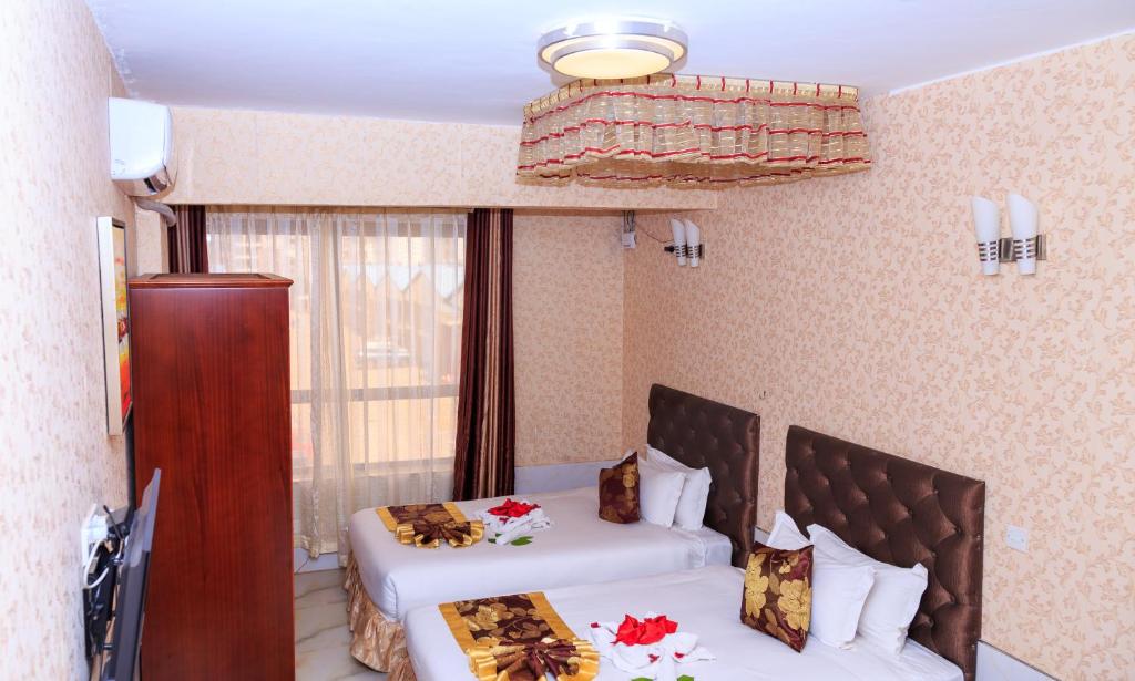 Posezení v ubytování Easy Hotel Kenya