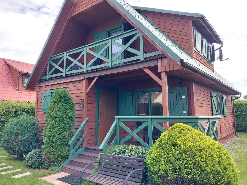 Bygningen som feriehuset ligger i
