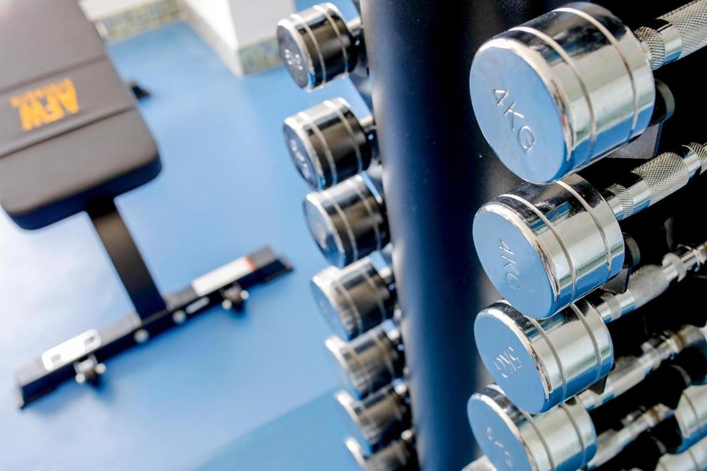 Fitness centrum a/nebo fitness zařízení v ubytování THB Gran Playa - Adults Only