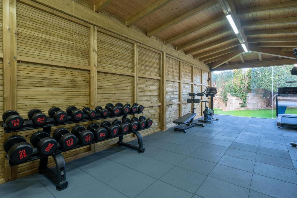 Fitness centrum a/nebo fitness zařízení v ubytování THB Maria Isabel - Adults Only