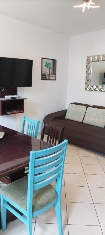 TV a/nebo společenská místnost v ubytování Guest House Klaudija