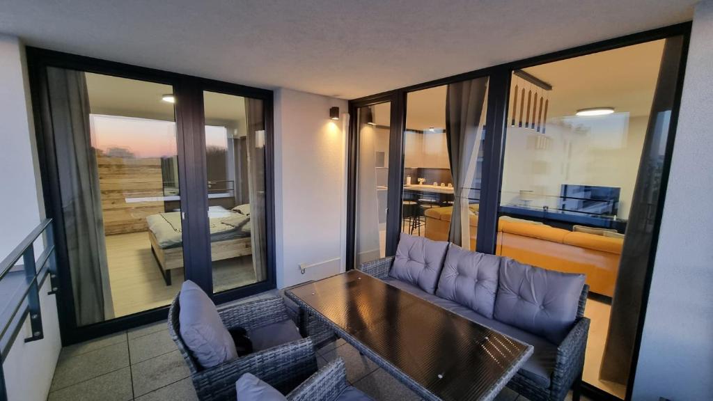 Posezení v ubytování Apartmán 402