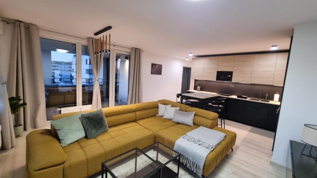 Posezení v ubytování Apartmán 402