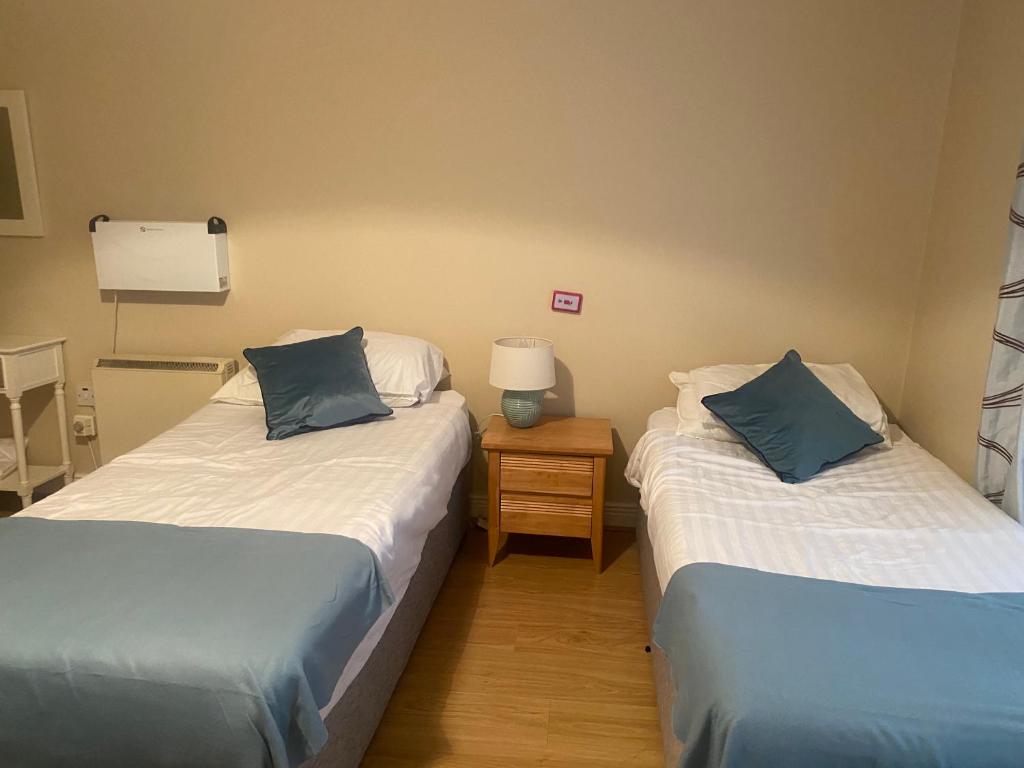 Postel nebo postele na pokoji v ubytování Luxury Town House-Apartment Carrick-on-shannon