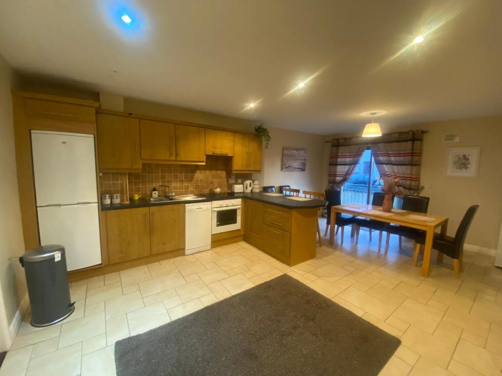 Kuchyň nebo kuchyňský kout v ubytování Luxury Town House-Apartment Carrick-on-shannon