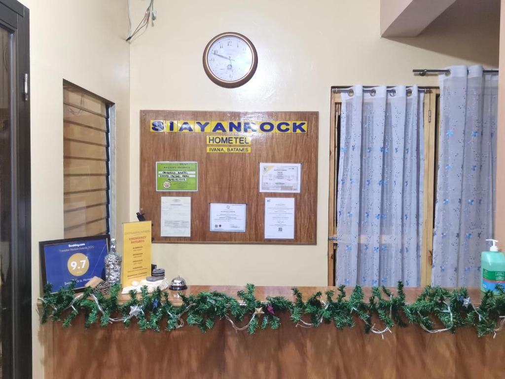 Certifikát, hodnocení, plakát nebo jiný dokument vystavený v ubytování Siayanrock Hometel