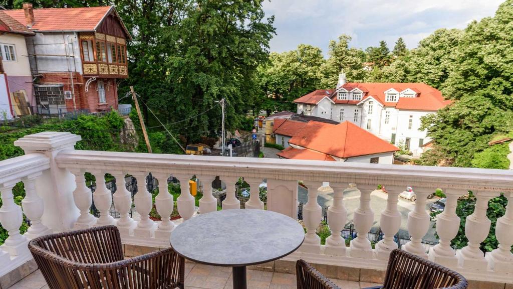 Balkón nebo terasa v ubytování Emilia Lux Rooms