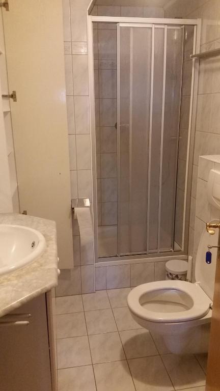 Koupelna v ubytování Ferienhaus Schwendehof