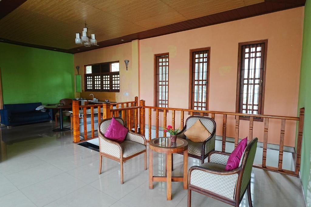 Posezení v ubytování Suisse View Residence Kandy