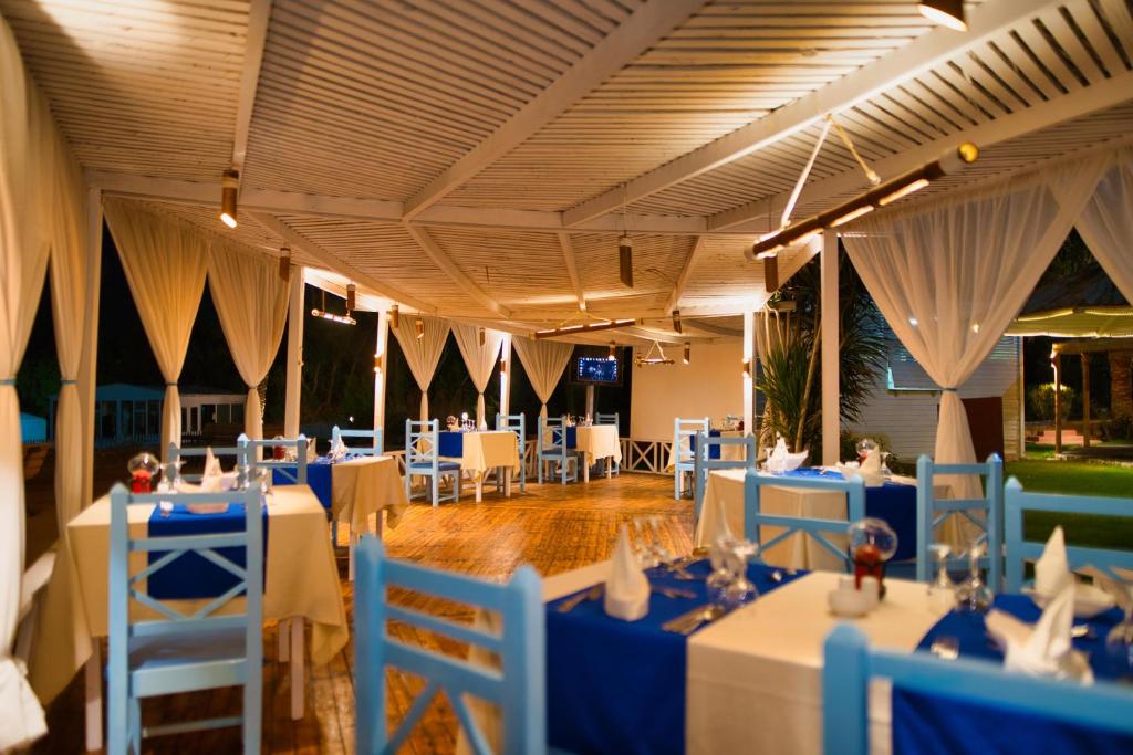 Restaurace v ubytování Tropitel Dahab Oasis