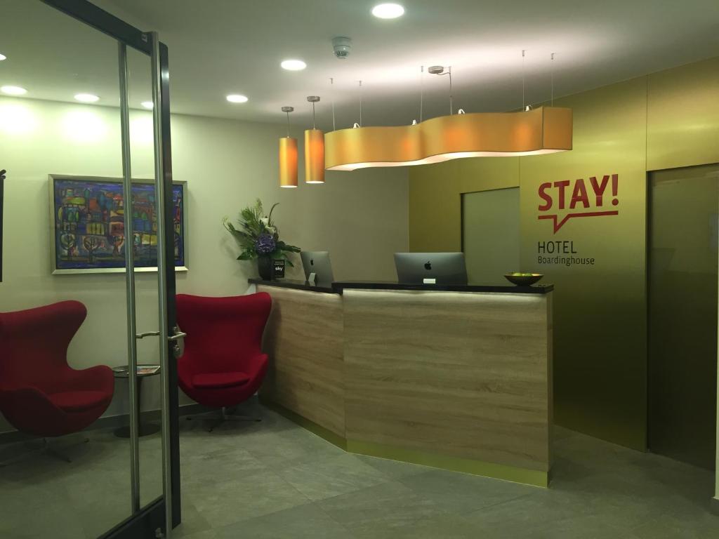 Vstupní hala nebo recepce v ubytování Stay! Hotel Boardinghouse