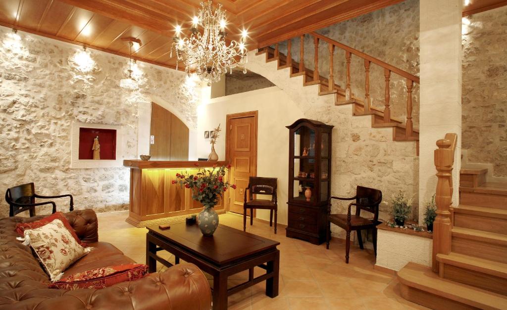 Posezení v ubytování Leo Hotel
