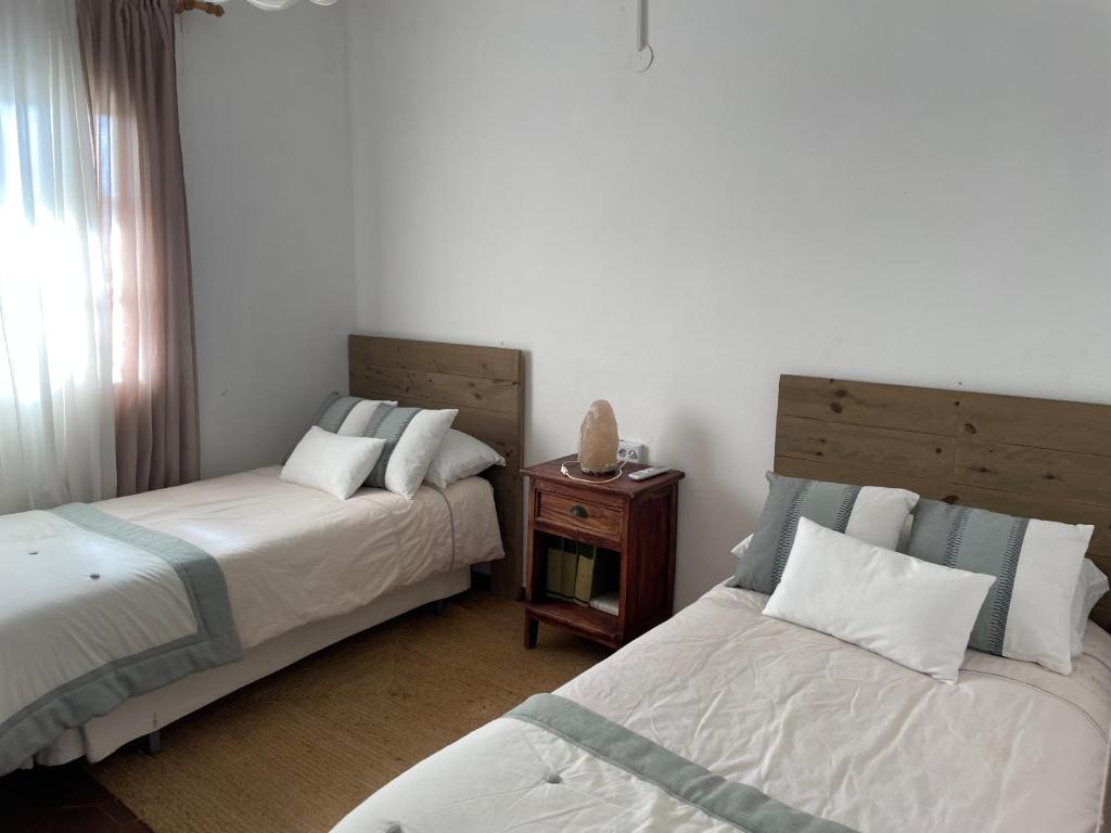 Postel nebo postele na pokoji v ubytování Villa Marver