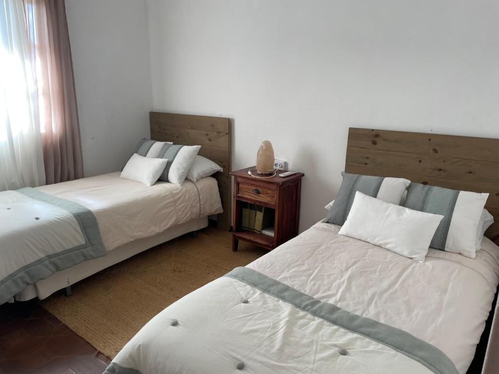 Postel nebo postele na pokoji v ubytování Villa Marver