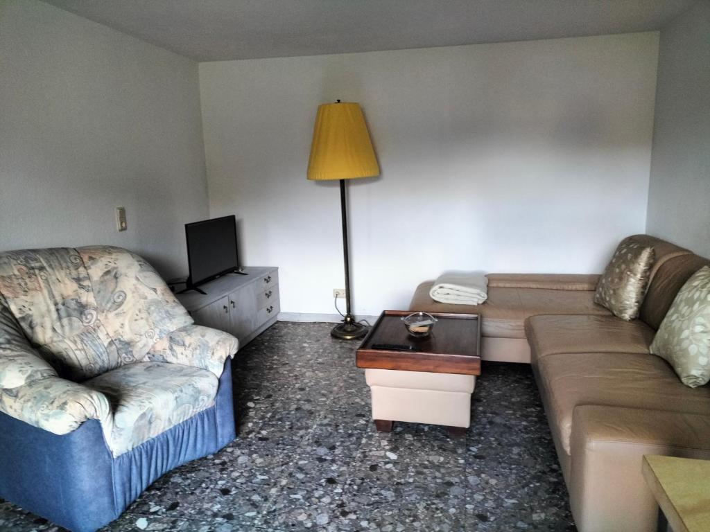 Posezení v ubytování Pension Rosenblick
