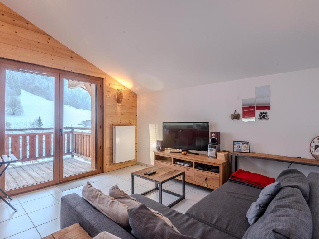 Appartement 2 chambres à Morzine, proche centre, terrasse, Sauna, Wifi