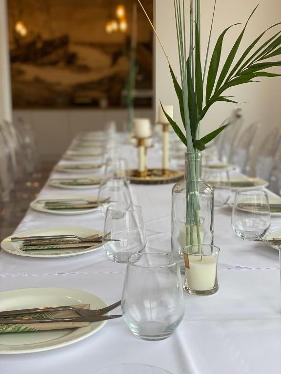 Restaurace v ubytování DALBA pokoje przy samej plaży
