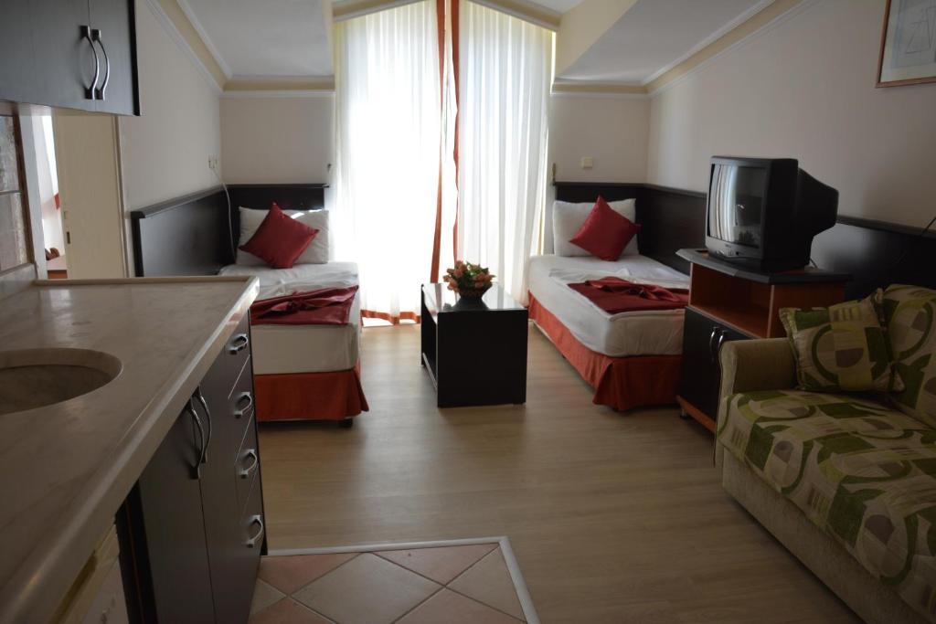 Posezení v ubytování Yavuzhan Hotel