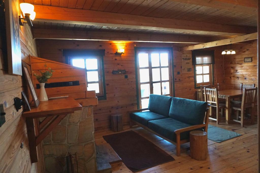 Posezení v ubytování Guest House Montana