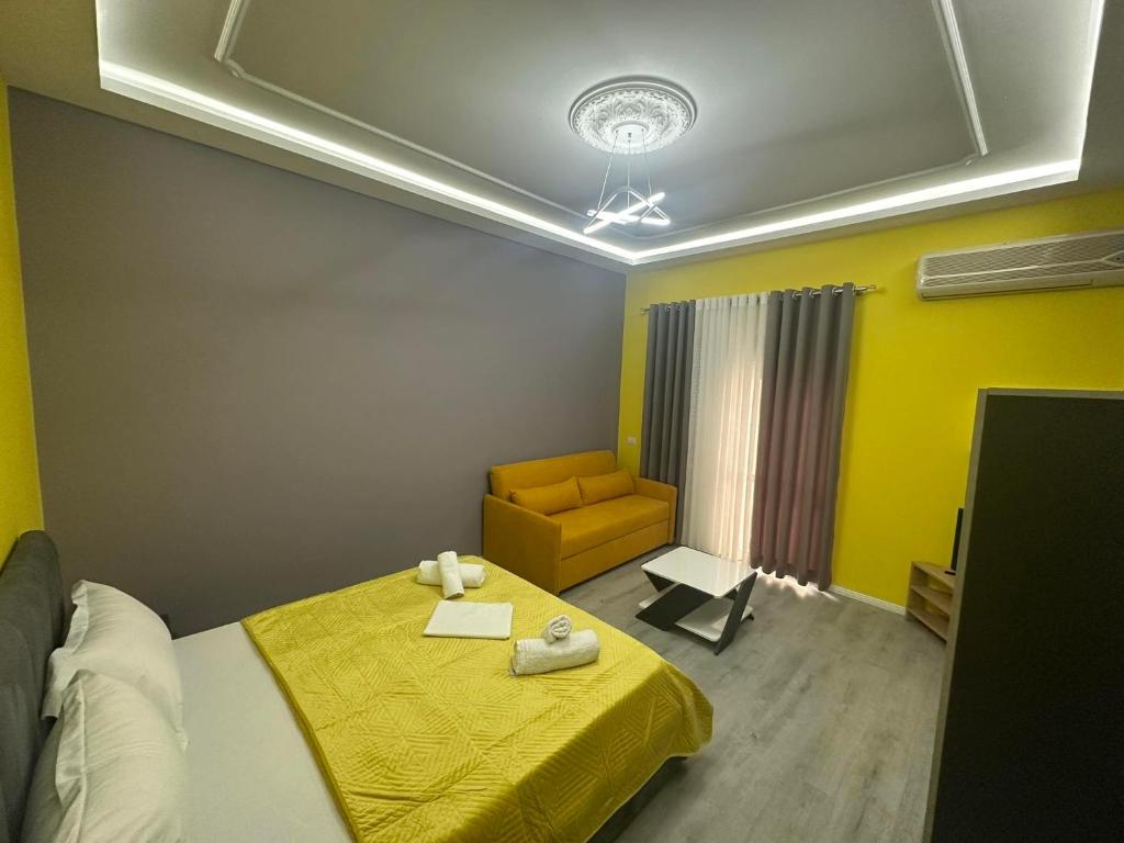 Postel nebo postele na pokoji v ubytování Algen Room's