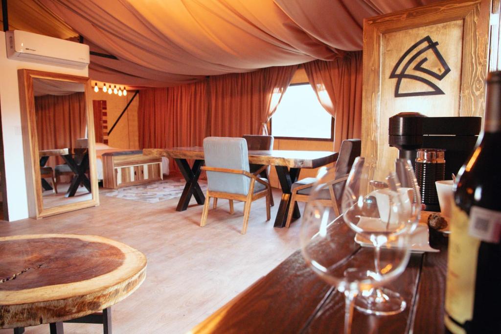 Posezení v ubytování Indomito Resort & Hotel Boutique