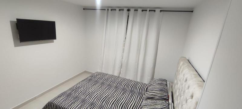 Postel nebo postele na pokoji v ubytování Privado y fascinante Apartaestudio San Alonso