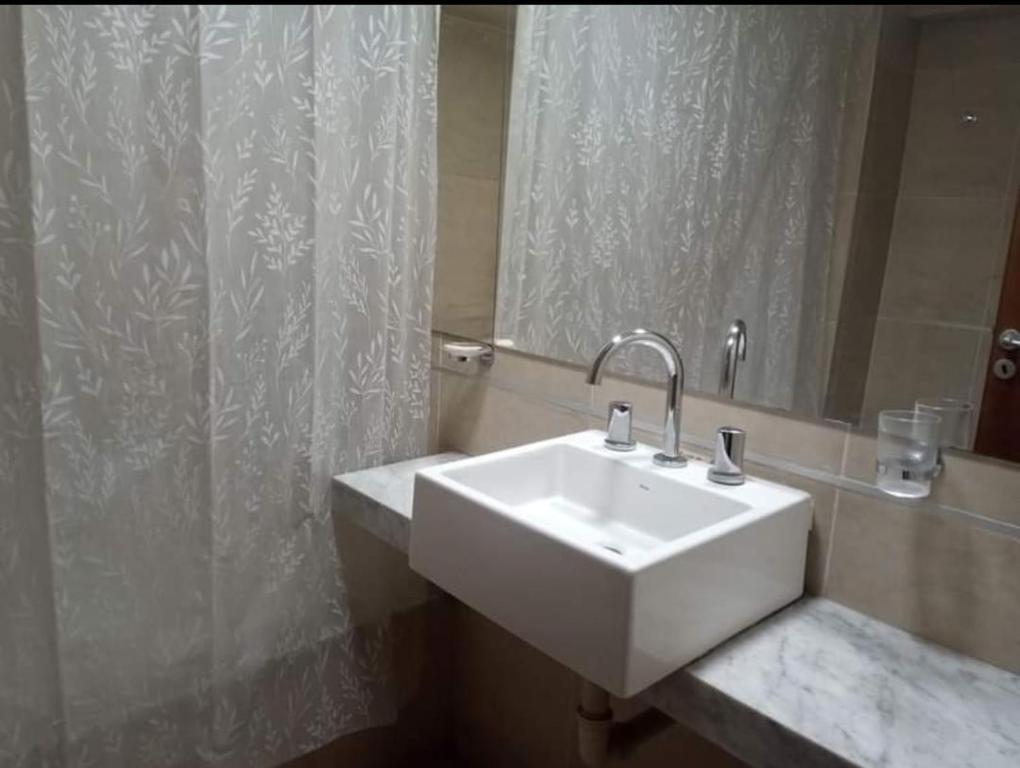 Phòng tắm tại Torre Ibira