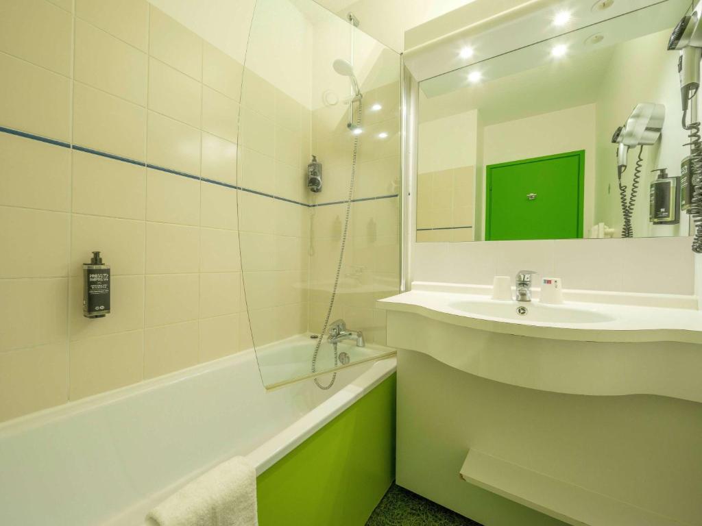 Koupelna v ubytování ibis Styles Sarrebourg