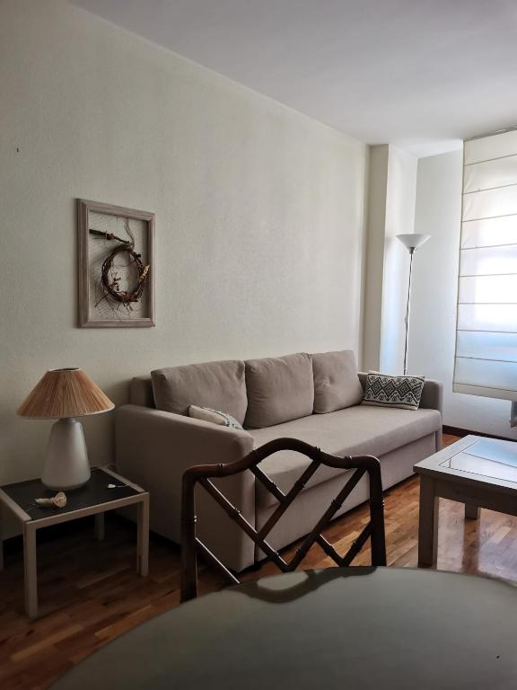 Posezení v ubytování Apartamento Estriva