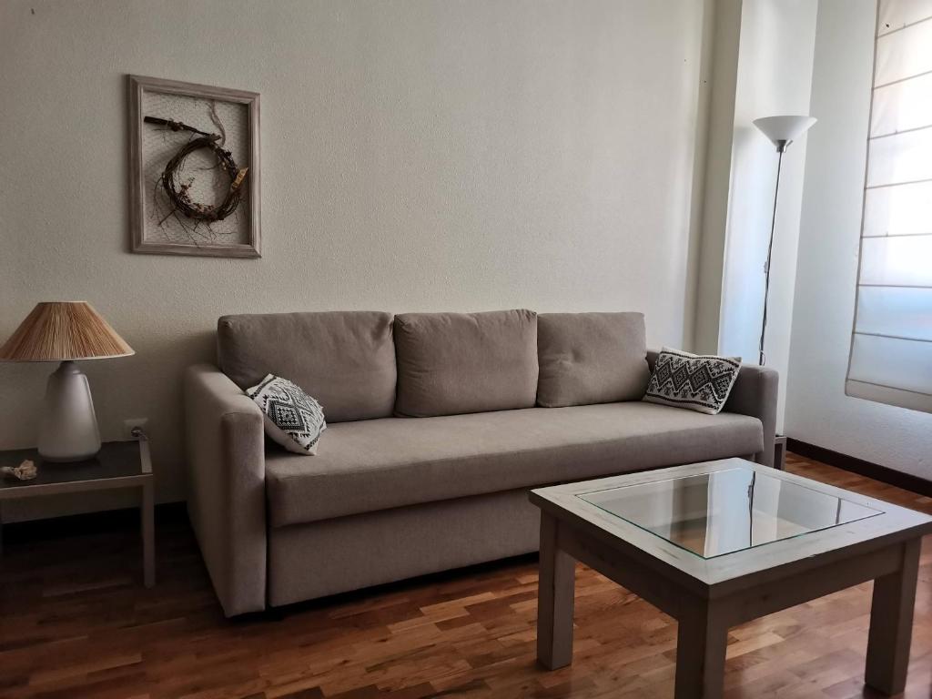 Posezení v ubytování Apartamento Estriva
