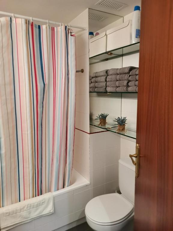 Koupelna v ubytování Apartamento Estriva
