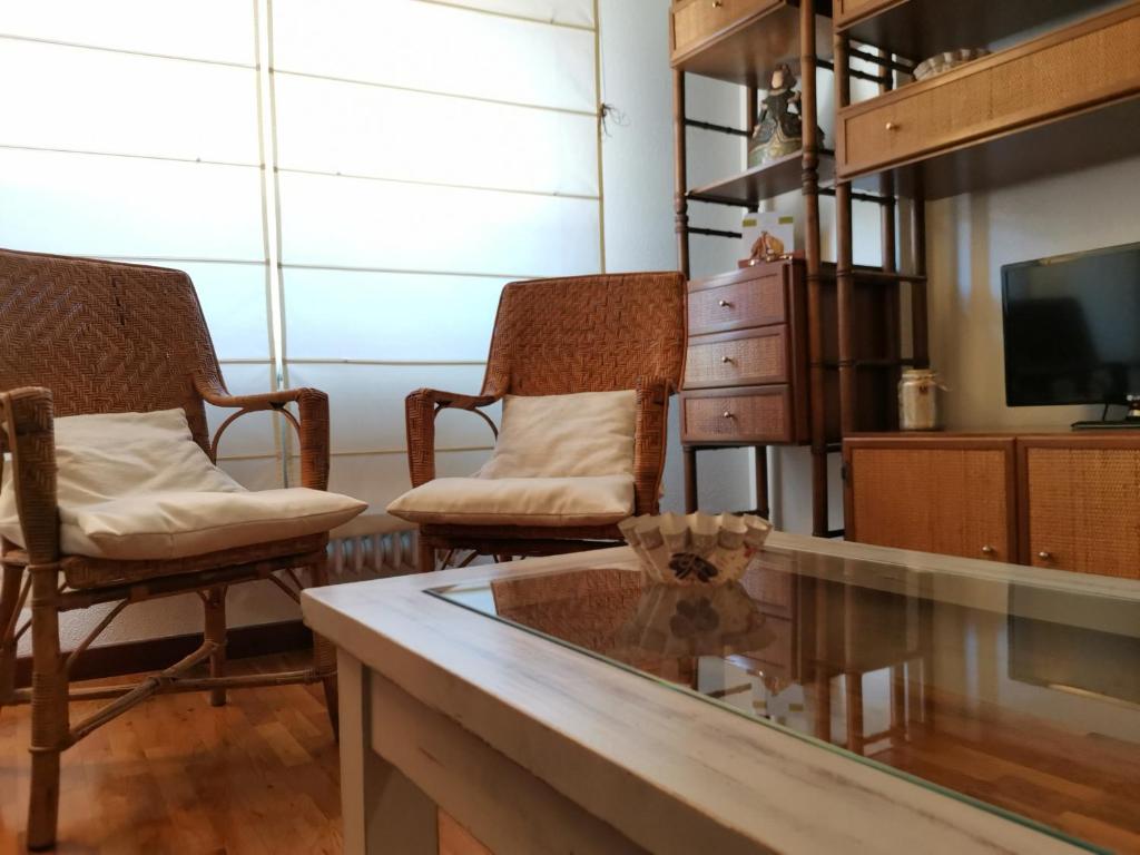 Posezení v ubytování Apartamento Estriva