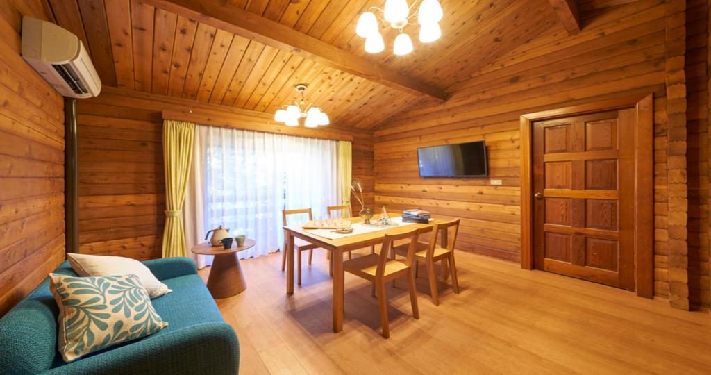 TV a/nebo společenská místnost v ubytování Resol no Mori